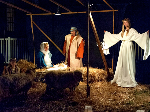 Walk-Through Live Nativity